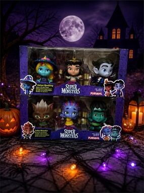 Playskool Netflix Super Monsters 6-Figure Pack - Multicolor